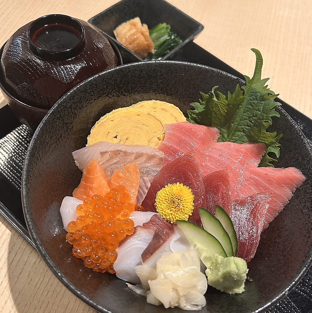 オススメ！南まぐろと海鮮のオールスターズ「鮪笑丼」やグランドメニューなど旬の海鮮を堪能できる☆