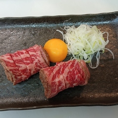 和牛ローストビーフユッケ