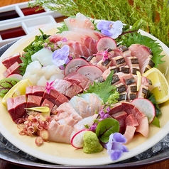 鮮魚お造り盛り合わせ5種