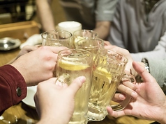 お得案な飲み放題もご用意！