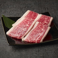 【焼肉】和牛上カルビ1人前(4枚)