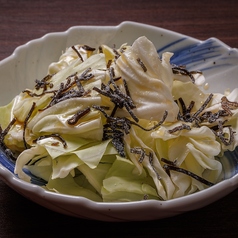 塩昆布キャベツ