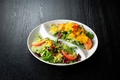 料理メニュー写真 874VegeDOREのサラダ～にんじんとピーマン2種の自家製生ドレッシング～