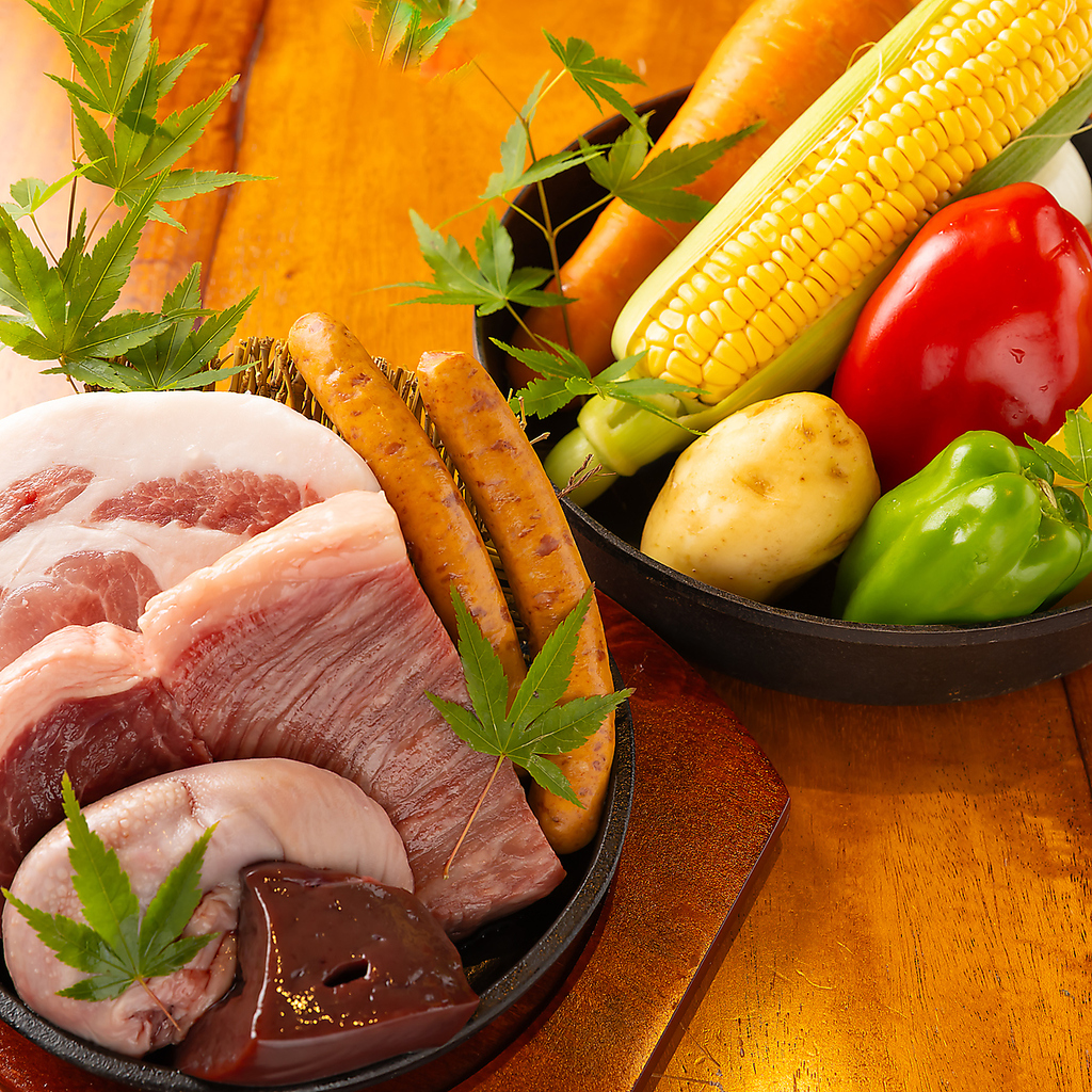 【旬の食材を籠盛りでご紹介！】その時期の美味しい旬の味を愉しんで頂きたいです！様々な調理法で☆