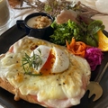 料理メニュー写真 Croque Madam Plate クロックマダム