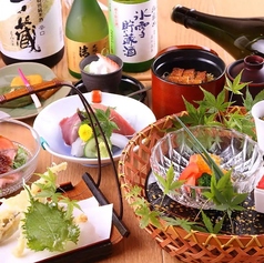 うなぎ×鮮魚×肉を味わうコース