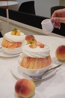 期間限定のかき氷など季節の素材をふんだんに使用♪