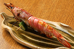 海老塩焼き