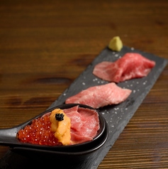 石垣牛 肉寿司3種食べ比べ