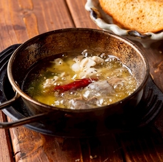 鶏のアヒージョ