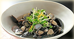 宍道湖産　しじみの酒蒸し