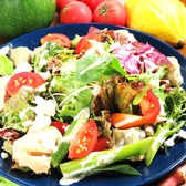 ダイナー空亀のこだわりはなんといってもお野菜。　お野菜は驚くほど新鮮で栄養満点！！体が喜ぶ野菜料理をぜひぜひお楽しみください◎