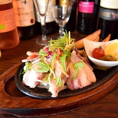 イベリコ豚の鉄板焼き