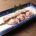 料理メニュー写真 鴨ハム　黒七味仕立て