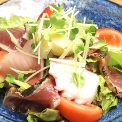 旬野菜の海鮮サラダ