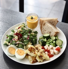 Spring vegetable Salad plate