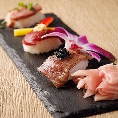 肉寿司の極み 十勝和牛炙り