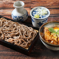 せいろ蕎麦とミニカツ丼セット