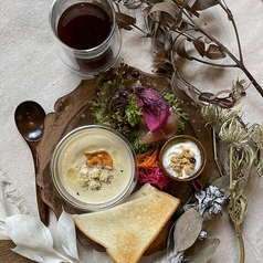 Soup & toast Plate 自家製ポタージュスープ&トースト