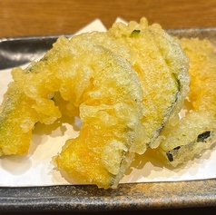 天ぷら 鈴カボチャ