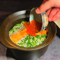 注文が入ってから炊き上げる絶品土鍋飯！！