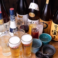 全国各地の地酒や焼酎を難波でお楽しみいただけます♪