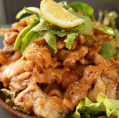 竜田揚げアンチョビチキン