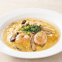 3種きのこ入り海老玉