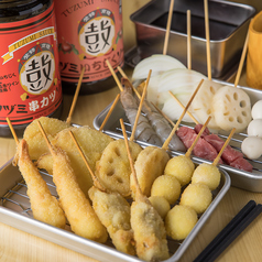 串カツ盛合せ 10本