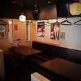 プライベートなご宴会に最適なプライベートテーブルをご用意しております♪新調された綺麗な店内は清潔感たっぷりでゆったりお寛ぎいただける空間となっております。