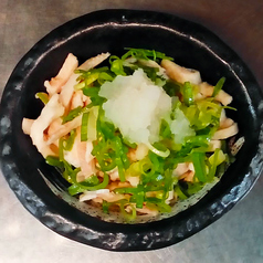 鶏皮ポン酢/やみつきキャベツ 各