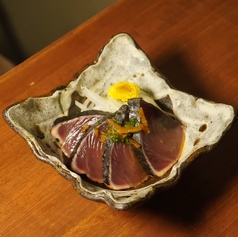 柚子カツオの薬味漬け