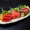 料理メニュー写真&nbsp;生本マグロ3種食べ比べ