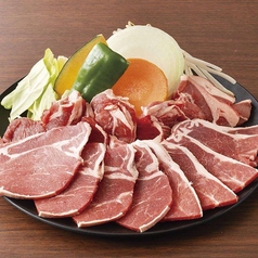 ばくよう亭ジンギスカン(肉野菜セット)　＜Lサイズ＞