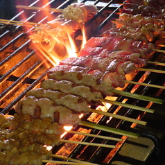 焼き鳥盛り合わせ7本