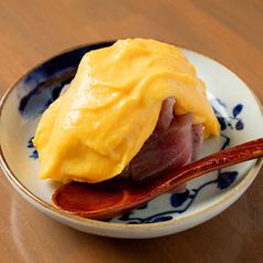 あお名物熟成本鮪の黄味酢掛け