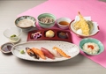 料理メニュー写真&nbsp;華やか寿司とろろ御膳