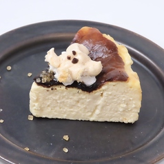 自家製バスクチーズケーキ