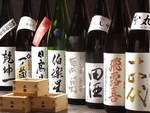 自慢の各種日本酒！