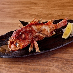 キンキの姿炉端焼き
