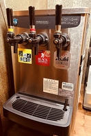 ドリンクのセルフサービス♪