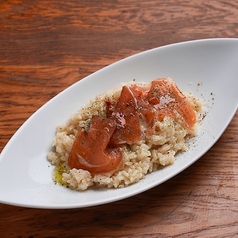 生ハムのチーズリゾット