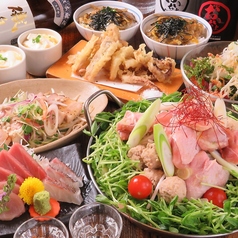揚げ物と鉄板料理で大満足のひとときを。