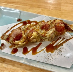鰻とトマトの仲良し天
