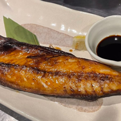 伴助サバ開き炙り