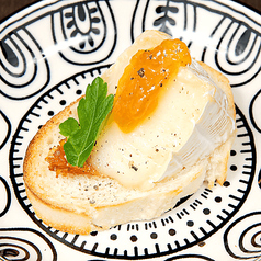 カマンベールのアプリコットソース