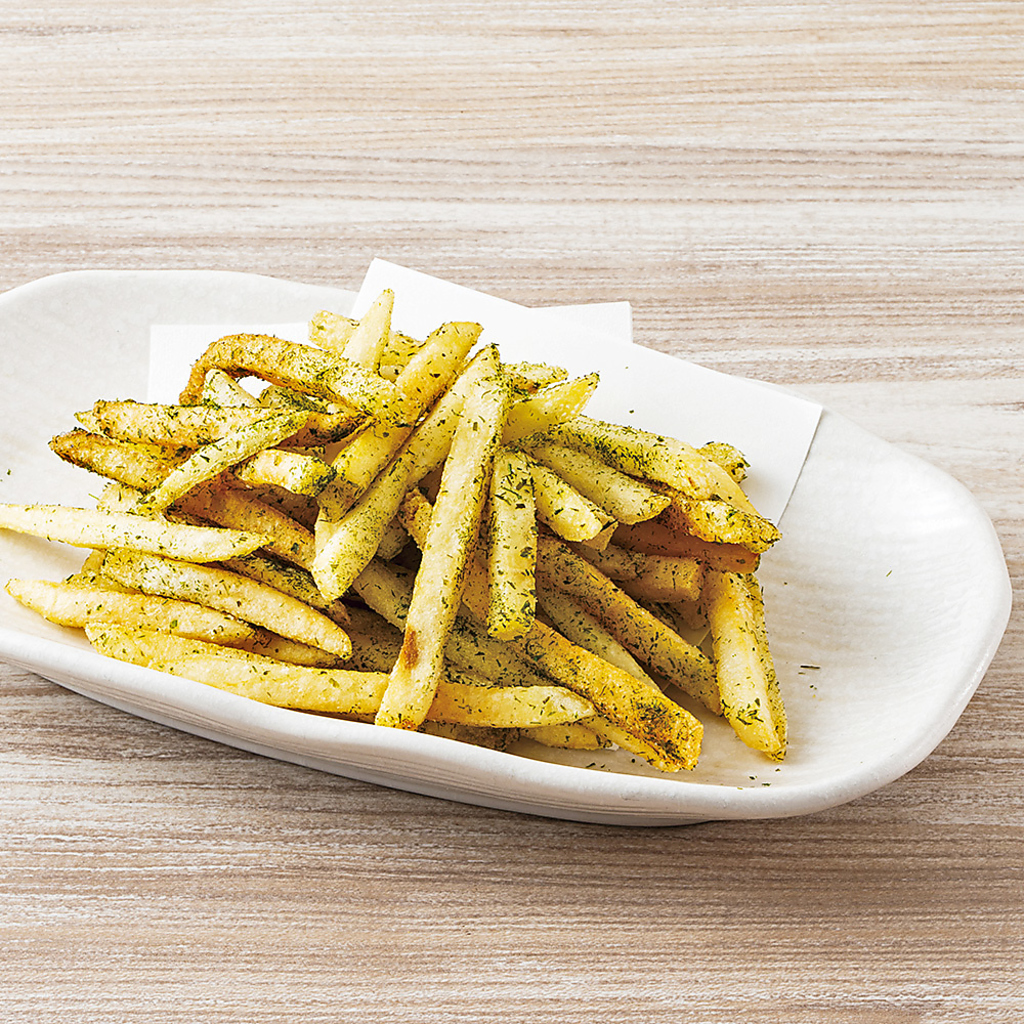 定番！ポテトフライ。