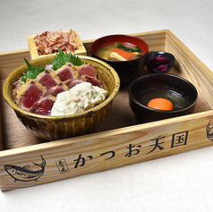 かつおレアカツ丼