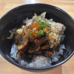 ミニうなぎ天丼 ~いくら零し~