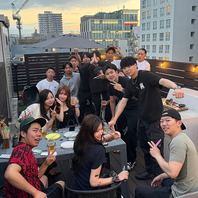 【ルーフトップBBQ】